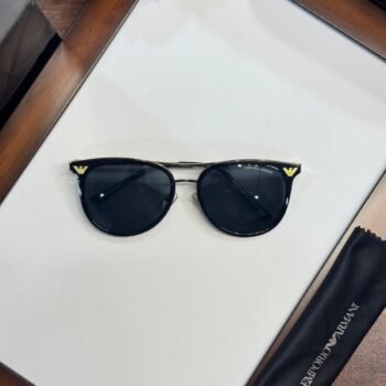 Boys Gold Black Sunglasses | Premium Stylish Eyewear