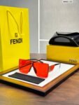 Fendi 320 Gold Red Shades (1)