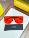 Fendi 320 Gold Red Shades (1)