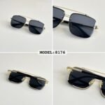 Gucci 8176 Gold Black Shades (1)