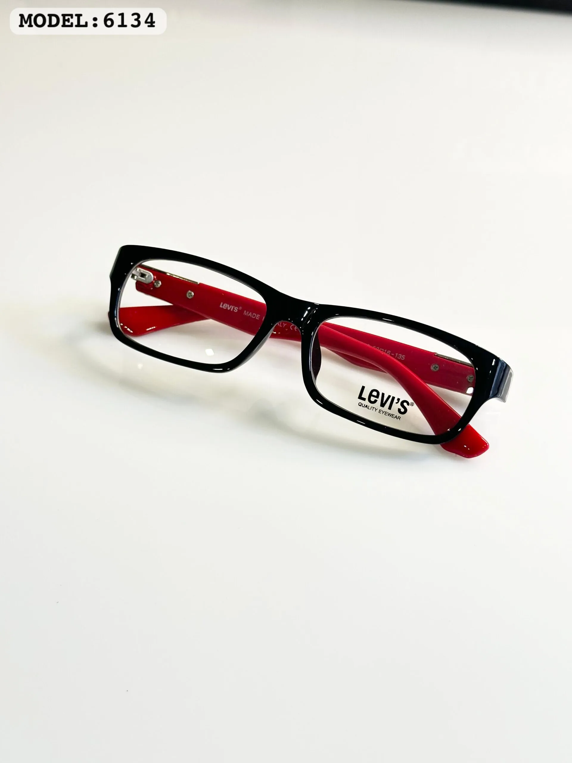 Red Black Frame Sunglasses – Stylish UV Protection 6134 Red Black Frame Sunglasses – Stylish UV Protection 6134