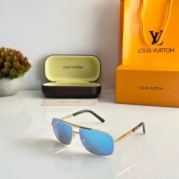 Men’s Gold Aqua Sunglasses | Premium Dual-Tone Style