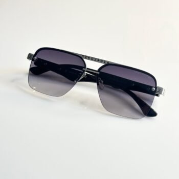 Men’s Silver Black D Shades | Premium Dual-Tone Style