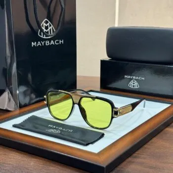 Men’s Black Yellow Sunglasses on Sale | Premium Sport Style