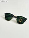 Rayban 3016 Black Green Glass Shades (1)