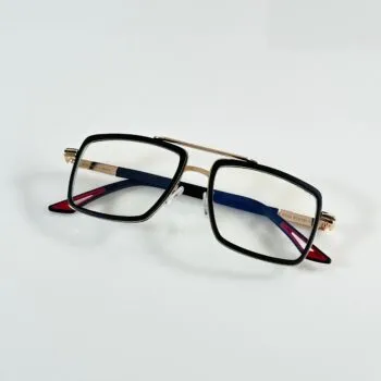 Gold Black Frame Sunglasses – Luxe Contrast Style
