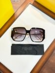 Fendi Wmns 8232 Gold Black Shades (1)