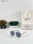 Rayban 3614 Silver Blue Shades (3)