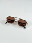 Maybach Hexagon Silver Brown Shades (1)