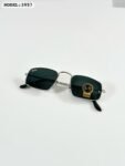 Imported 3957 Silver Black Glass Shades (2)