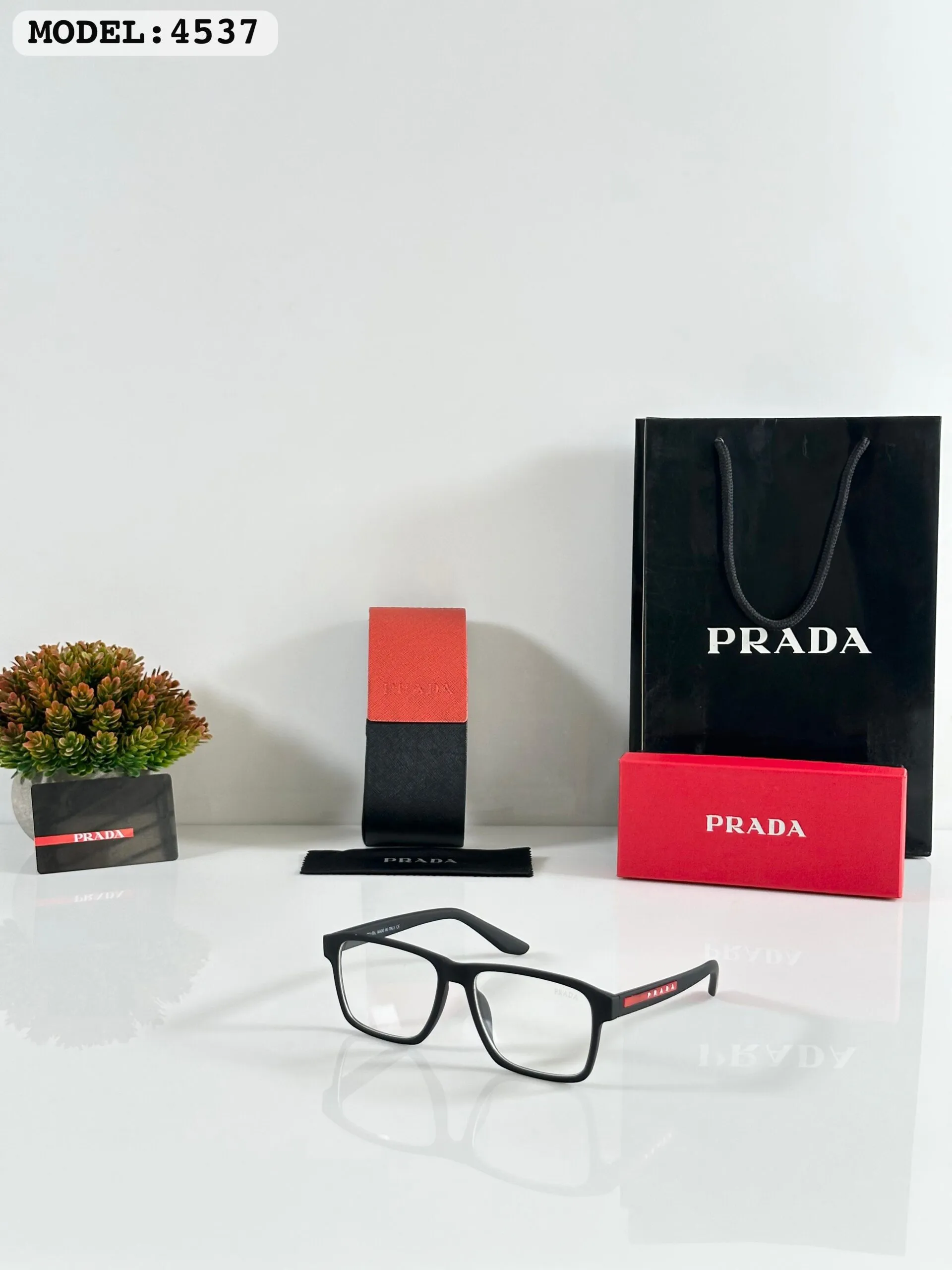Prada 4537 Mate Black Frame (1)