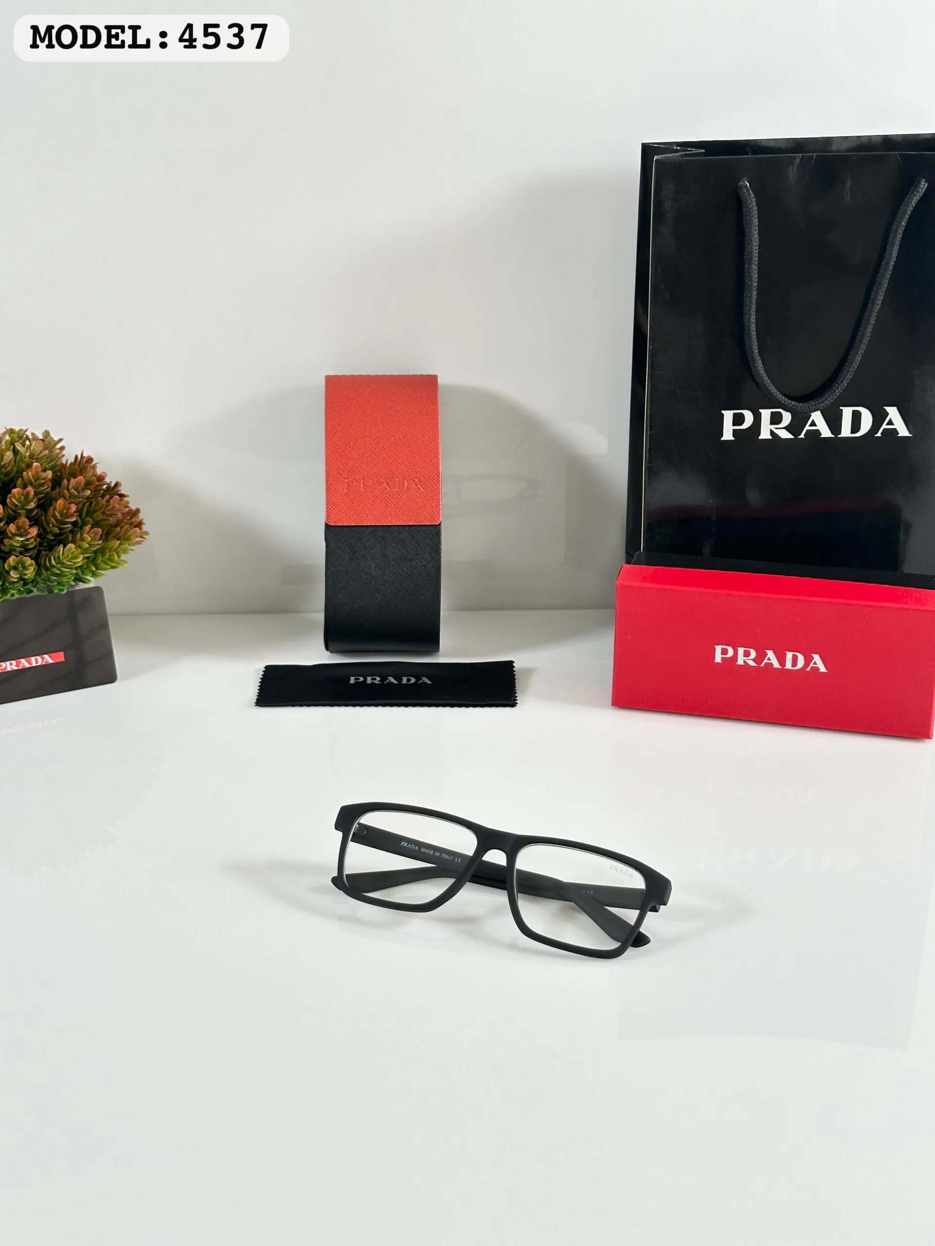 Prada 4537 Mate Black Frame (2)