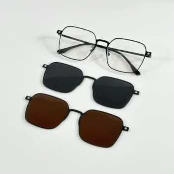Imported 1016 Attachment Black White Black Brown Shades