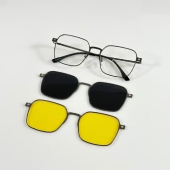 Imported 1016 Attachment Gun Black White Yellow Shades