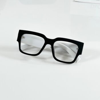 Imported 6184 Black White Frame