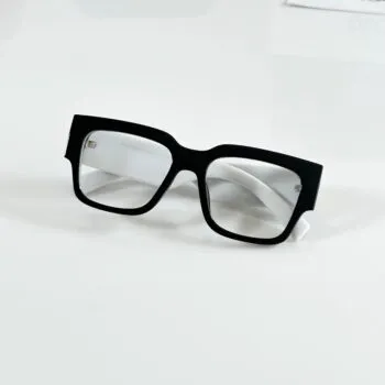 Imported 6184 Black White Frame