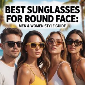 Best Sunglasses for Round Face Men & Women Style Guide