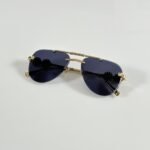 Imported 3096 Gold Black Shades
