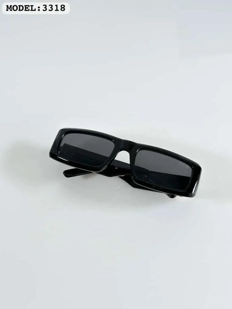 Black Men’s Sunglasses – Stylish UV Protection 3318
