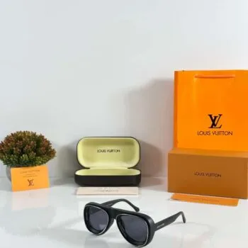 Black Men’s Sunglasses – Sleek UV Protection 8206