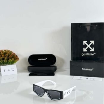 Black White Men’s Sunglasses – Stylish UV Protection 6