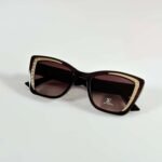 Brown Women’s Sunglasses – Elegant UV Protection 0331