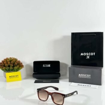 Classic Brown Men’s Sunglasses – Timeless UV Protection 130