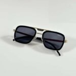 Gold Black Men’s Sunglasses – Bold UV Protection 8805 (3)