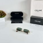 Gold Green Women’s Sunglasses – Elegant UV Protection 1031 (1)