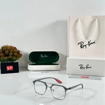 Grey Eyeglass Frame – Stylish Lightweight Design 04