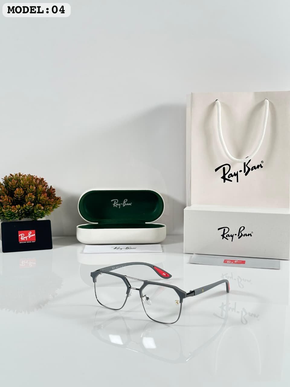 Grey Eyeglass Frame – Stylish Lightweight Design 04 (1) Grey Eyeglass Frame – Stylish Lightweight Design 04