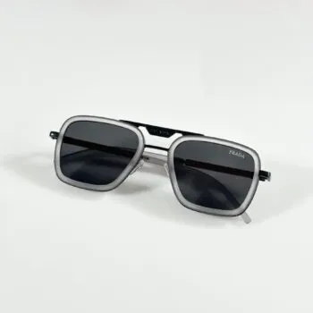 Grey Men’s Sunglasses – Sleek UV Protection 8805