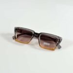 Trendy Grey Orange Women’s Sunglasses – Elegant UV Protection 0032