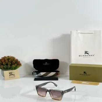 Trendy Grey Orange Women’s Sunglasses – Elegant UV Protection 0032