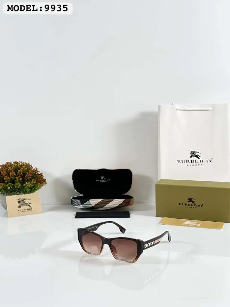 Women’s Brown Sunglasses – Elegant UV Protection 9935