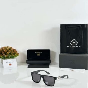 Black Luxury Rectangular Sunglasses – Premium Edition