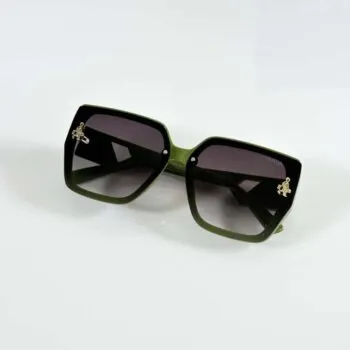 Chic Green Women’s Sunglasses – Model 23015