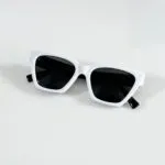 Chic White Black Women’s Sunglasses – Model 8993