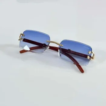 Gold Blue Men’s Premium Fashion Sunglasses