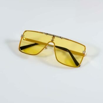 Men’s Gold Yellow Sunglasses | Premium Bold Design