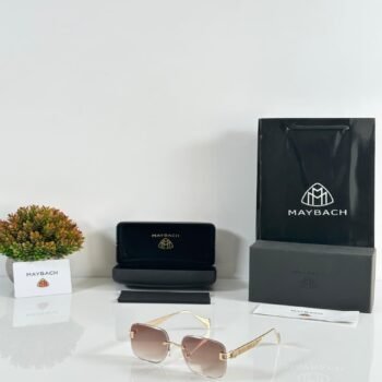 Men's Gold Brown Sunglasses | Premium Warm Tone Style