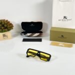 Men’s Black Yellow Sunglasses | Bold Statement Style