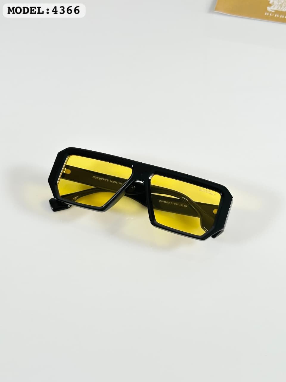 Men's Black Yellow Sunglasses | Bold Statement Style Men's Black Yellow Sunglasses | Bold Statement Style