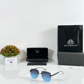 Men's Black Blue Sunglasses | Premium Sports Style