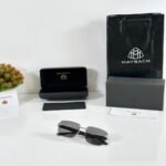 Men’s Silver Black Sunglasses | Premium Dual-Tone Style