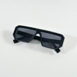 Men's Black White Sunglasses | Bold Contrast Style