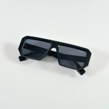 Men's Black White Sunglasses | Bold Contrast Style