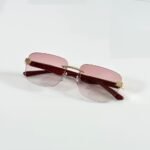Men’s Gold Pink Sunglasses | Premium Standout Style