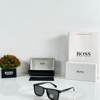 Men’s Black Green Sunglasses | Sporty Dual-Tone Style