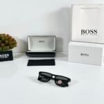 Men’s Black Green Sunglasses | Sporty Dual-Tone Style